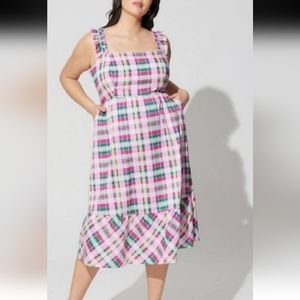 Torrid Plaid Dress  size 2